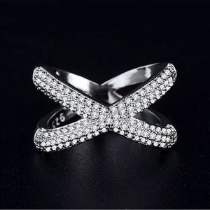 Infinity Women White Sapphire 925 Silver